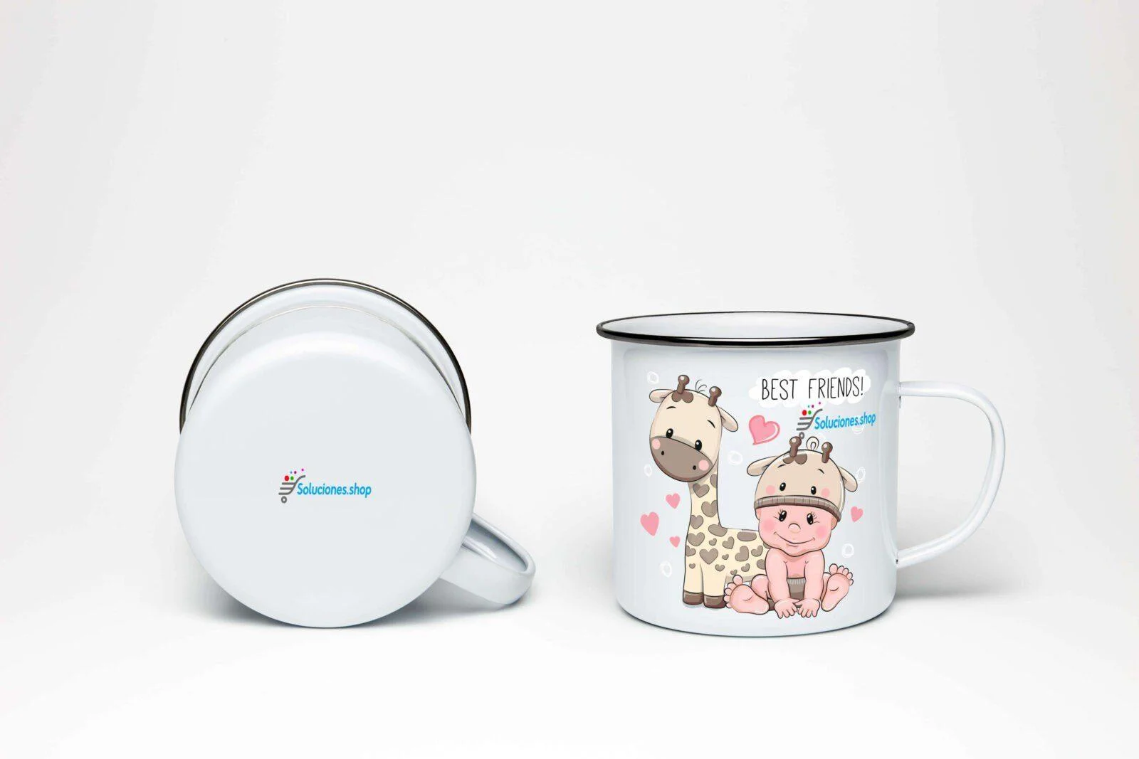 Taza Lata Enamel Personalizado a tu gusto - Imagen 2